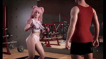The Genesis Order - Utter GALLERY [ Anime pornography Game PornPlay] Ep.12 risky public inner cum stream at the gym