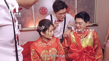 ModelMedia Asia-Lewd Wedding Scene-Liang Yun Fei-MD-0232-Best Original Asia Pornography Video
