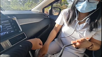 Intimate nurse did not expect this public sex! - Pinay Lovers Ph